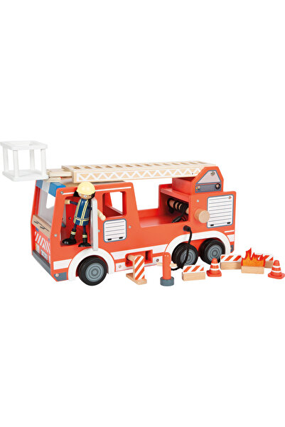 Small Foot Wooden Fire Truck – Rescue and Action Play