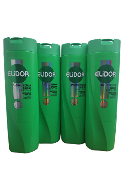 Elidor Healthy Growing Hair Shampoo (New) 400 ml X 4 Pcs