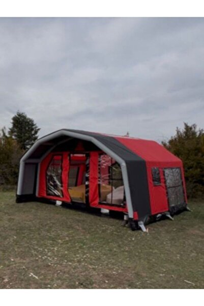 farrioutdoor FARRI OUTDOOR Şişme Çadır 6-8 kişi 10m2 ARENA MLODEL Kırmızı renk