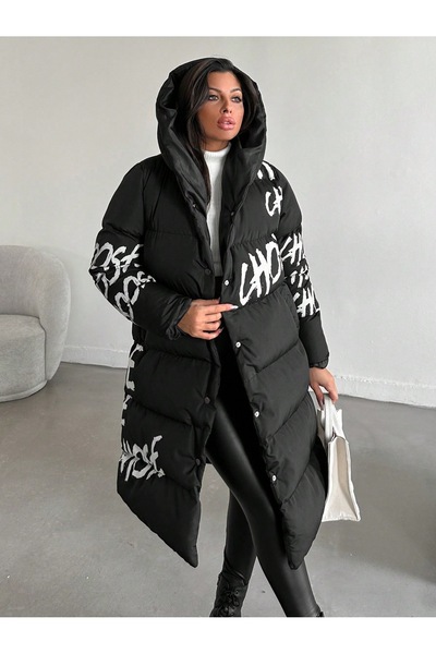 Quen Women's Puffer Long Coat