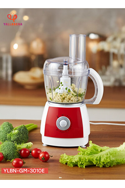 Generic Food Processor GM-3010E – 300W, 0.8L Bowl, Variable Speed & Safety Lock System