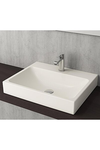 Bocchi SCALA TEZGAH ÜSTÜ LAVABO 60 CM PARLAK BEYAZ