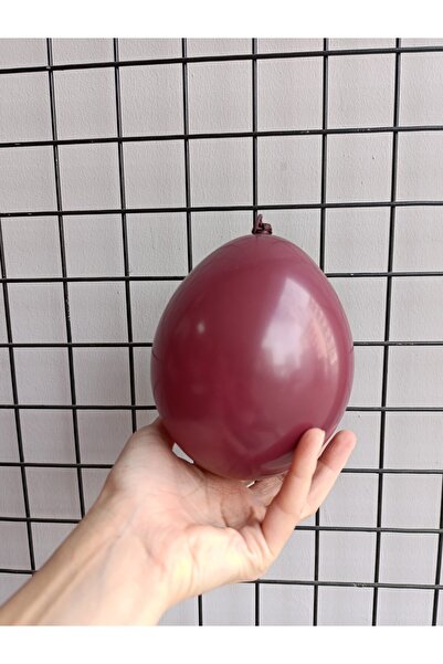 Parti Düşleri 5 Inch Maroon Balloons 15 Pieces (Small)