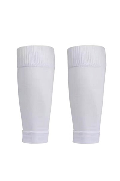 OEM Jambiere fotbal pentru adulti, Albe, 37 cm