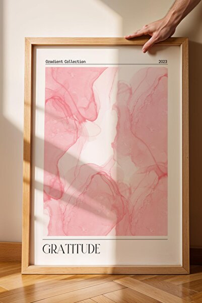 Saturn Pictură înrămată cu cadru Aura Energy Colors Gradient Collection