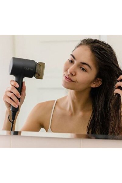 omnia home Cylindrical Black Hair Dryer 1600 W