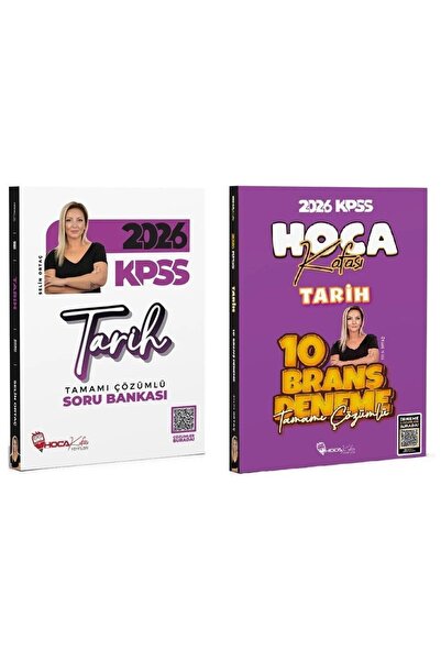 Hoca Kafası Yayınları Hoca Kafası 2026 KPSS Tarih Soru Bankası + 10 Deneme 2 ...