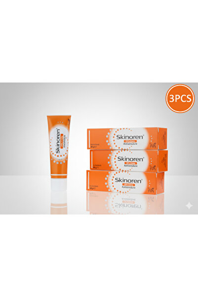 Skinoren سكينورين كريم حمض الأزيليك 20٪ لعلاج حب الشباب - 30 جرام (3 قطعة)