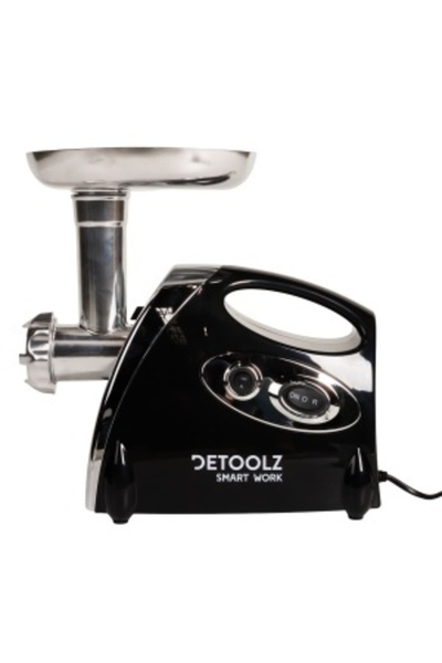 DETOOLZ Meat Grinder, 1400 W, 90 kg/h with 3 plates