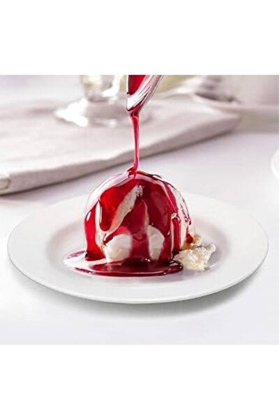 DEER Fine white porcelain serving dishes, 6 pieces. Scratch-resistant and dishwasher safe.