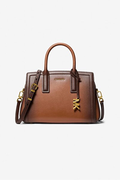 Michael Kors Women's Laila Double Strap Handbag - Tan/Brown