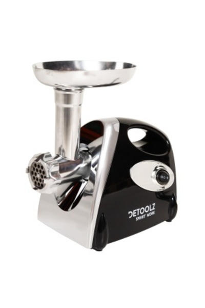 DETOOLZ Meat Grinder, 1400 W, 90 kg/h with 3 plates