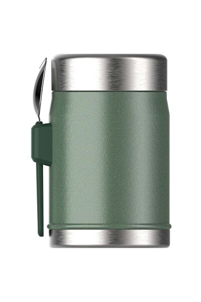 Stanley Classic Legendary Food Thermos with Spoon 0.4L Thermos Camping Flask Green