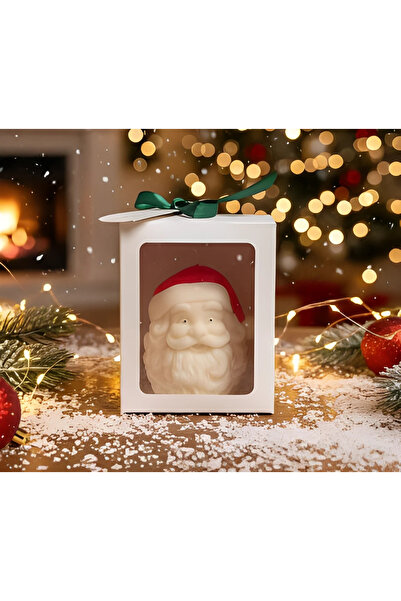 Herum Santa Claus scented candle, HANDMADE, soy wax, cotton wick, 7.5 cm