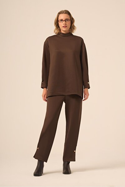 FTZ WOMEN بدلة غوص نسائية باللون البني 31282