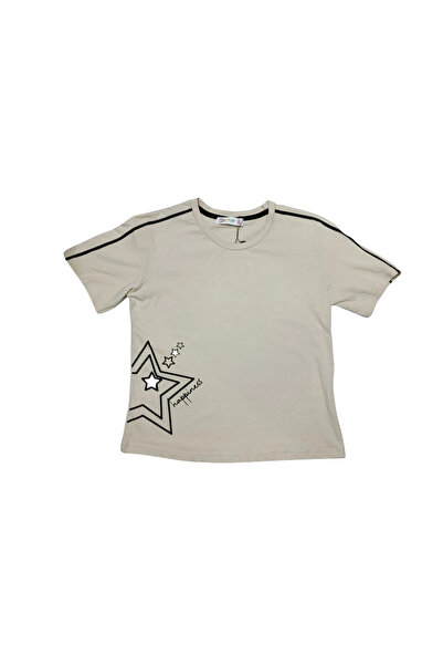 Bermini Star Printed Girls T-Shirt