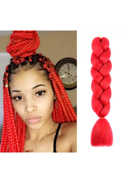 AndraRose Styles Colored Ponytail Extensions - Red