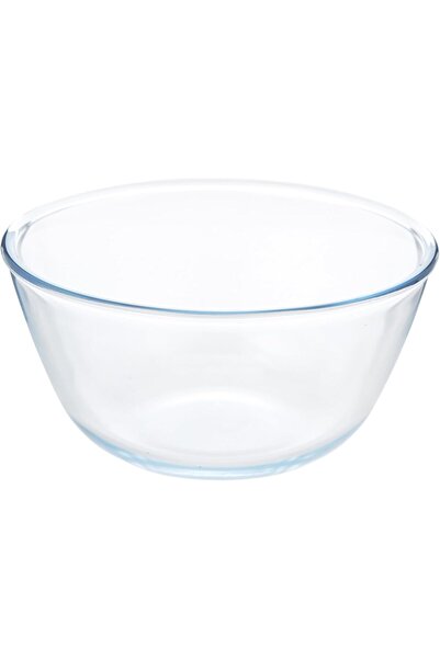 Borosil Borosilicate Round Glass Mixing & Serving Bowl 1.3 L