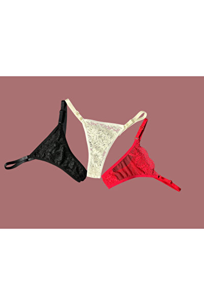 FEMMEA 3 LÜ TANGA SET
