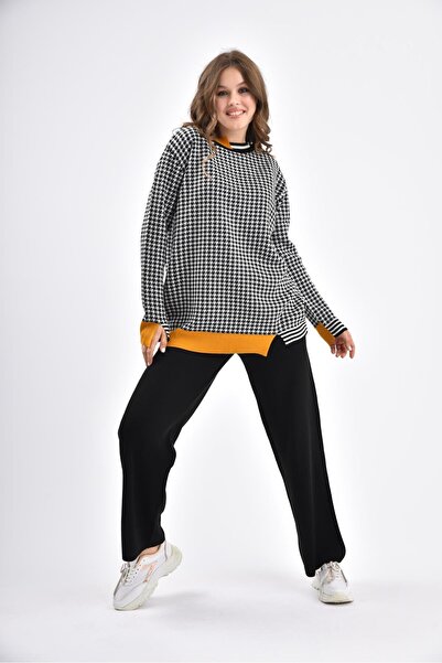 FTZ WOMEN Γυναικείο Σετ Δύο Χρωμάτων Μαύρο 21-6039