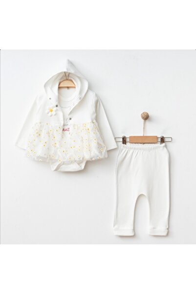 Nayinom Bebella&Baby Papatya tüllü 3'lü takım