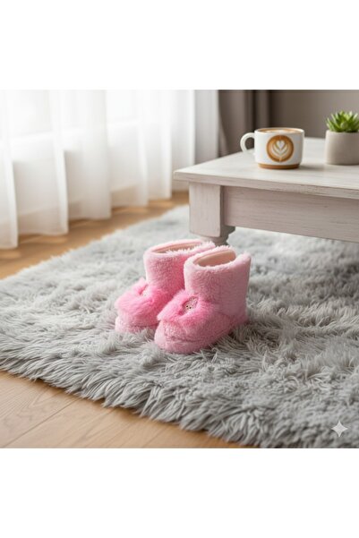 Valenta Sevimli Sıcacık Labubu Figür Çocuk Bebek Panduf Ev botu Patik