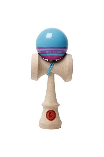Kendama Europe Wooden Toy - Record Plus Sticky Clear (Hikari MC)