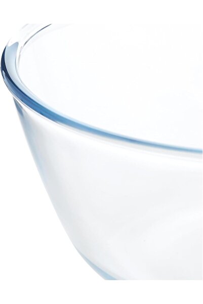 Borosil Borosilicate Round Glass Mixing & Serving Bowl 1.3 L