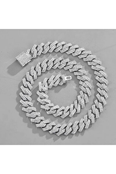 AndraRose Styles Women's Chain - Cuban Full iced