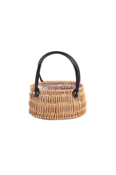 South house Beige Wooden Basket 20