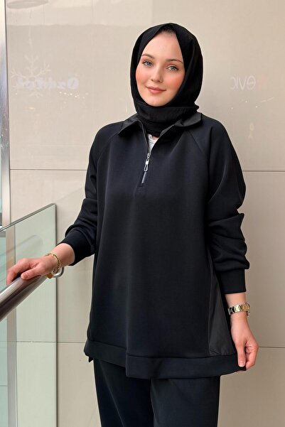 Mahal Crochet Knitwear Double Set with Pleated Pants