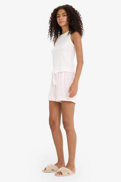 DeFacto Pantaloni scurți cu dungi cu potrivire normală F6991AX25AU