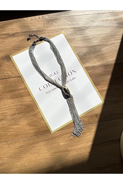 dijle collection VIP Zincir Kravat Kolye
