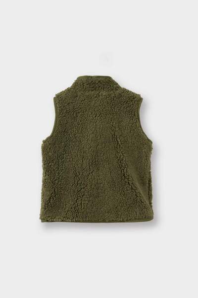 DeFacto Baby Boy Zippered Plush Vest G1129A525Wn