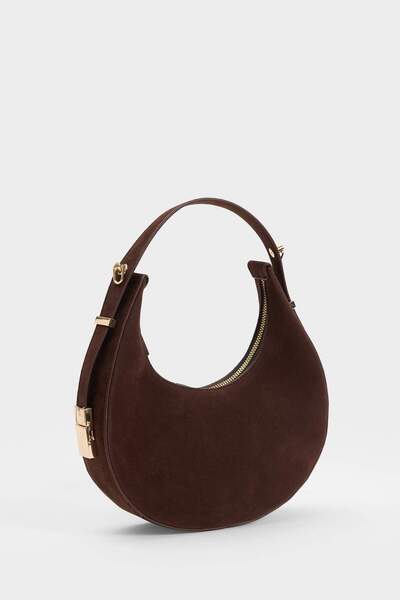 DeFacto Women's Suede Shoulder Bag C1195Axns