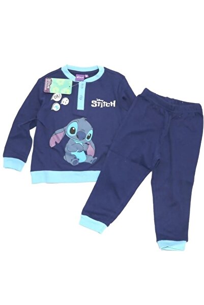 Lilo & Stitch Pijamale cu mânecă lungă din bumbac