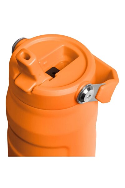 Stanley The Iceflow Flip Straw Thermos Cup with Straw 0.70 Lt Flask Orange