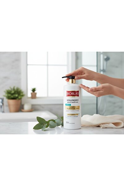 Bioblas 900 ml Anti-Hair Loss and Moisturizing Care Keratin + Hyaluronic Acid + Herbal Complex B19