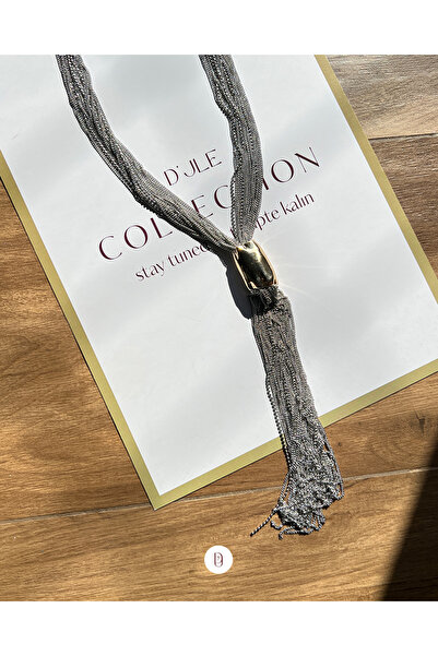 dijle collection VIP Zincir Kravat Kolye