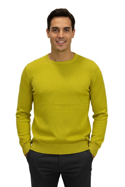 Raymons Ανδρικό αθλητικό πουλόβερ με λαιμόκοψη σε σχήμα O BGL-ST04953