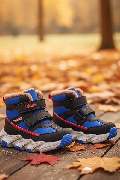 Vicco Fon Children's Boots Shoes 946.F25K.442-05 Cobalt Blue