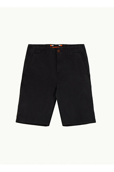 SUPERDRY Chino Şort, 34, Antrasit