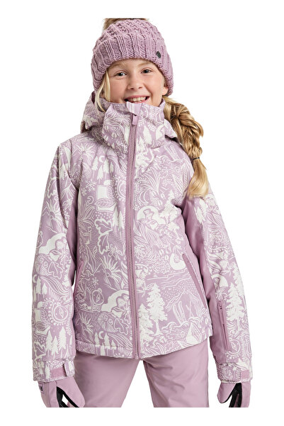 Quiksilver Lila Kız Çocuk Kayak Montu ERGTJ03198-FREE JET GIRL JK