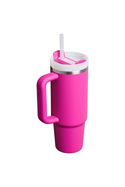 Stanley Quencher H2.O Flowstate ™   Tumbler Thermos with Straw 0.8L Flask with Straw Fuchia