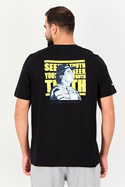 Puma Men Sportswear Fit Short Sleeve Outdoor T-Shirt, Black