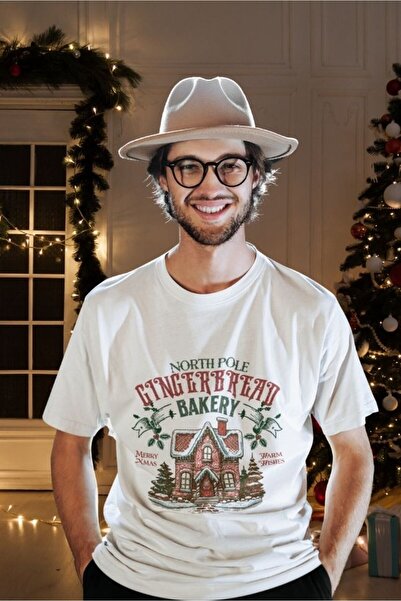 EYMORA تي شيرت أبيض من نويل ماسالي جينجربريد