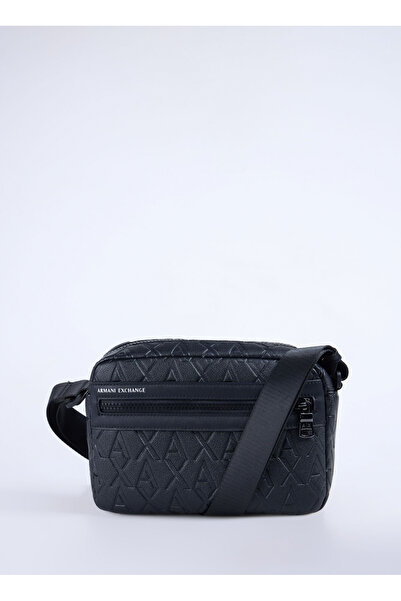 Armani Exchange Siyah Erkek Postacı Çantası LIAM CAMERA CASE