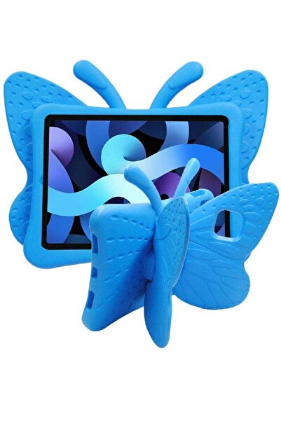 HYX Butterfly EVA Kids Case with Kickstand for iPad Air 11-inch (Blue)