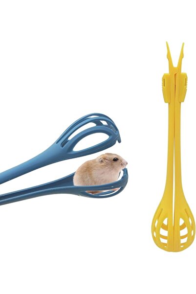 Arabest 2Pcs Hamster Catcher with Long Handle to Pick Up The Small Pet, Clean The Hamster Bedding
