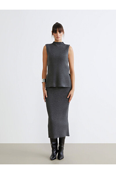 LC Waikiki Sparkling Selections from Shining Store | Crew Neck Women's Knitwear Tank Top